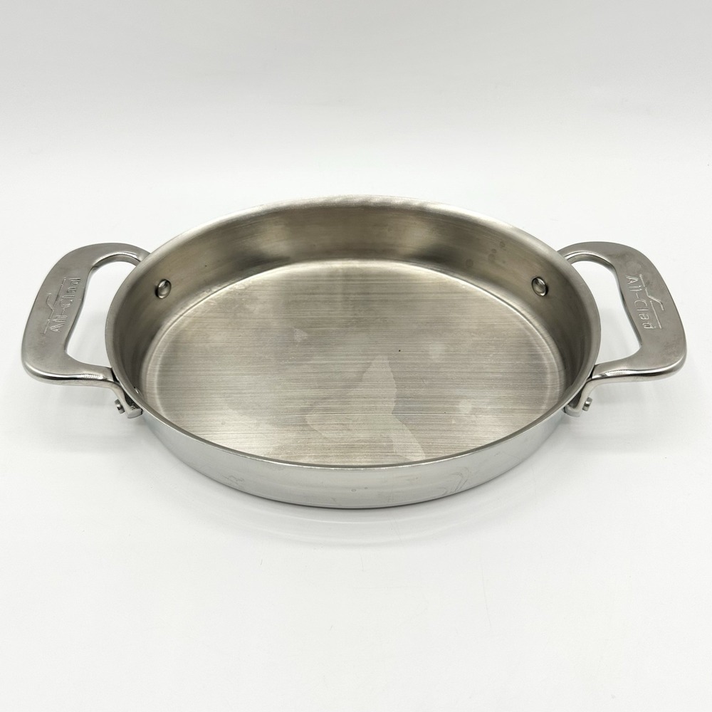 All-Clad 7" Stainless Steel Gratin Mini Oval Baker Specialty Cookware Bakeware